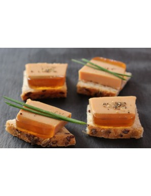 Parfait foie gras gelée de...