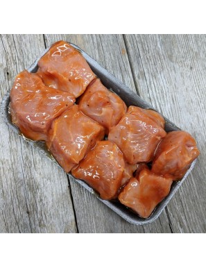 Cubes de porc miel et ail (env.400gr)