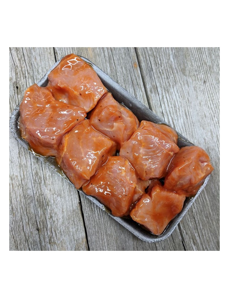 Cubes de porc miel et ail (env.400gr)