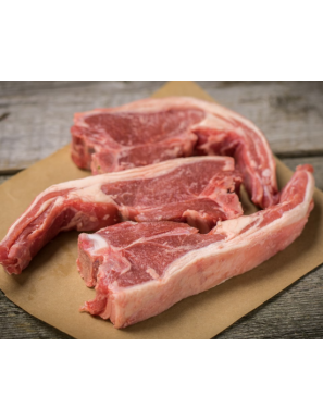 4 Côtelettes d'agneau  (400gr)
