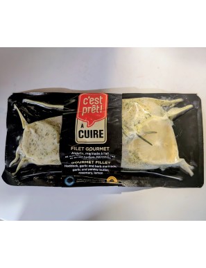 Filet d'Aiglefin mariné aux fines herbes, ail et citron (env. 300 gr.)