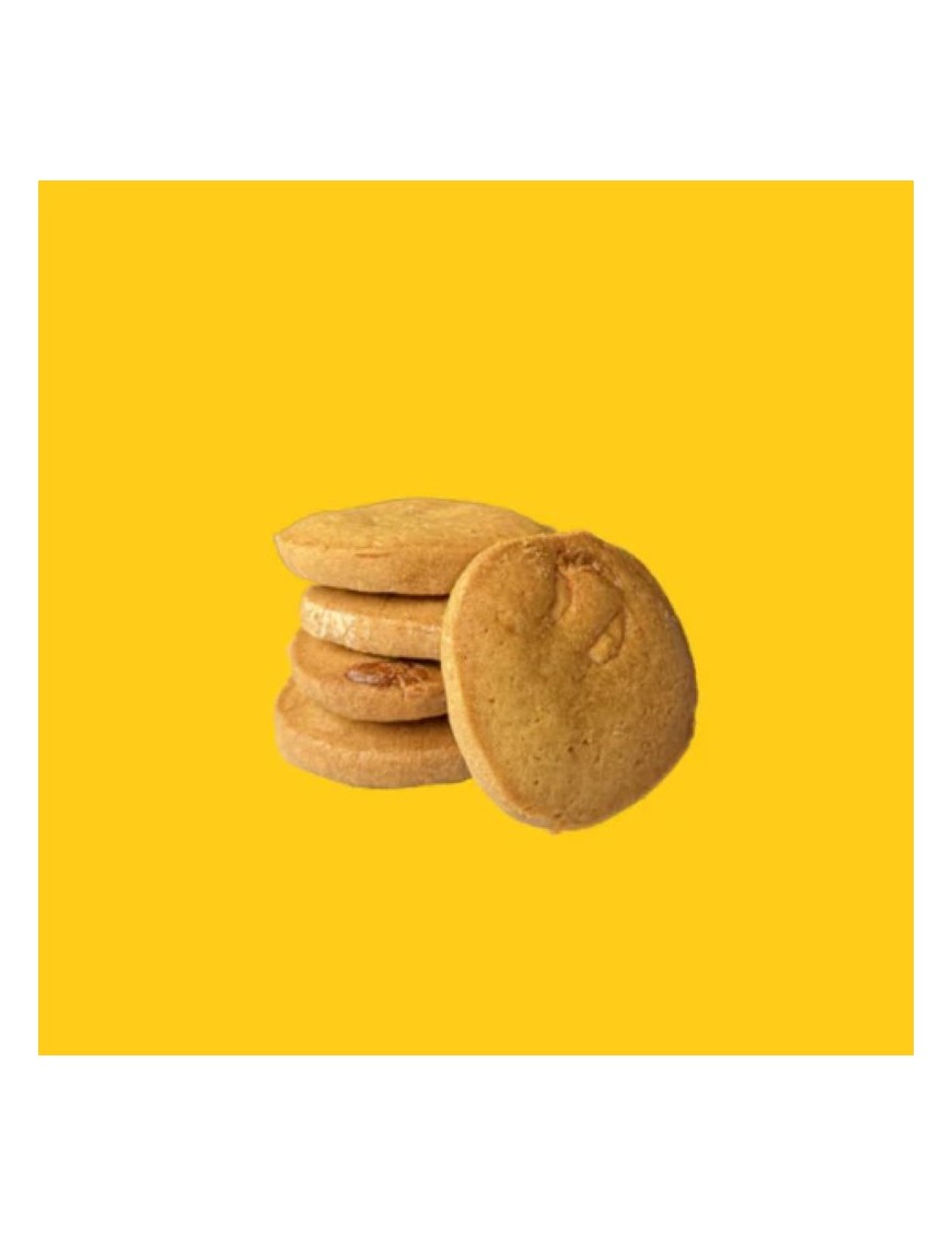 12 biscuits sablés vanille/choco blanc